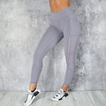 Mesh yoga pants