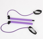 Fitness Bar with resistance bands