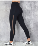 Mesh yoga pants