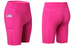 Elastic Fitness Yoga Shorts