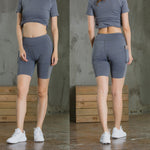 Elastic Fitness Yoga Shorts